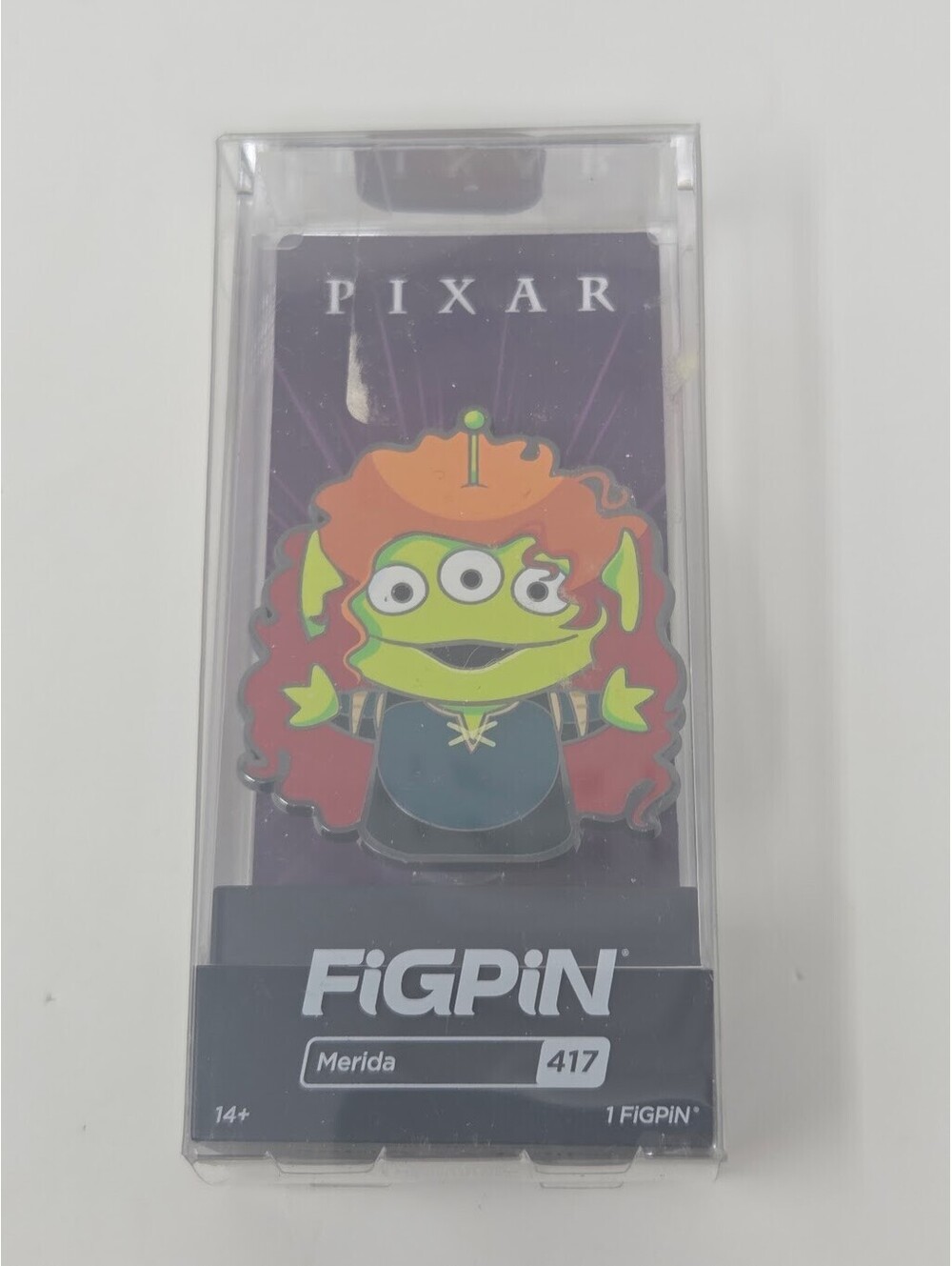 FiGPiN Pixar Merida 417 Enamel Pin Sealed New Collectible Display Case